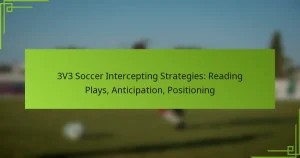 3V3 Soccer Intercepting Strategies: Reading Plays, Anticipation, Positioning