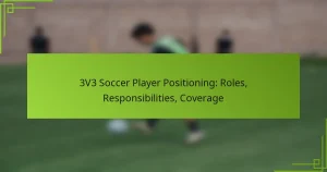 3V3 Soccer Player Positioning: Roles, Responsibilities, Coverage